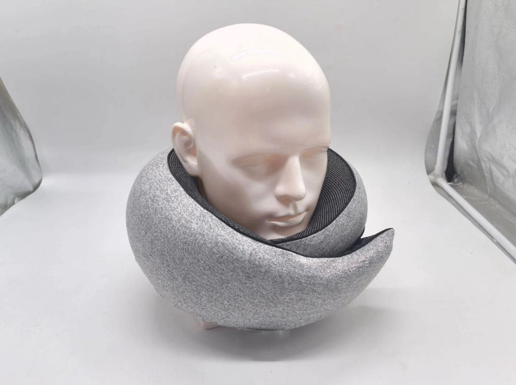 Travel Neck Pillow – 360° Memory Foam Chin Support for Flights | 1-2 Day USA Shipping